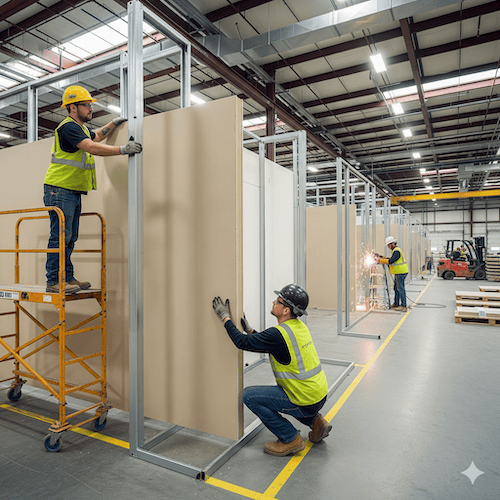 pose-de-cloisons-coupe-feu